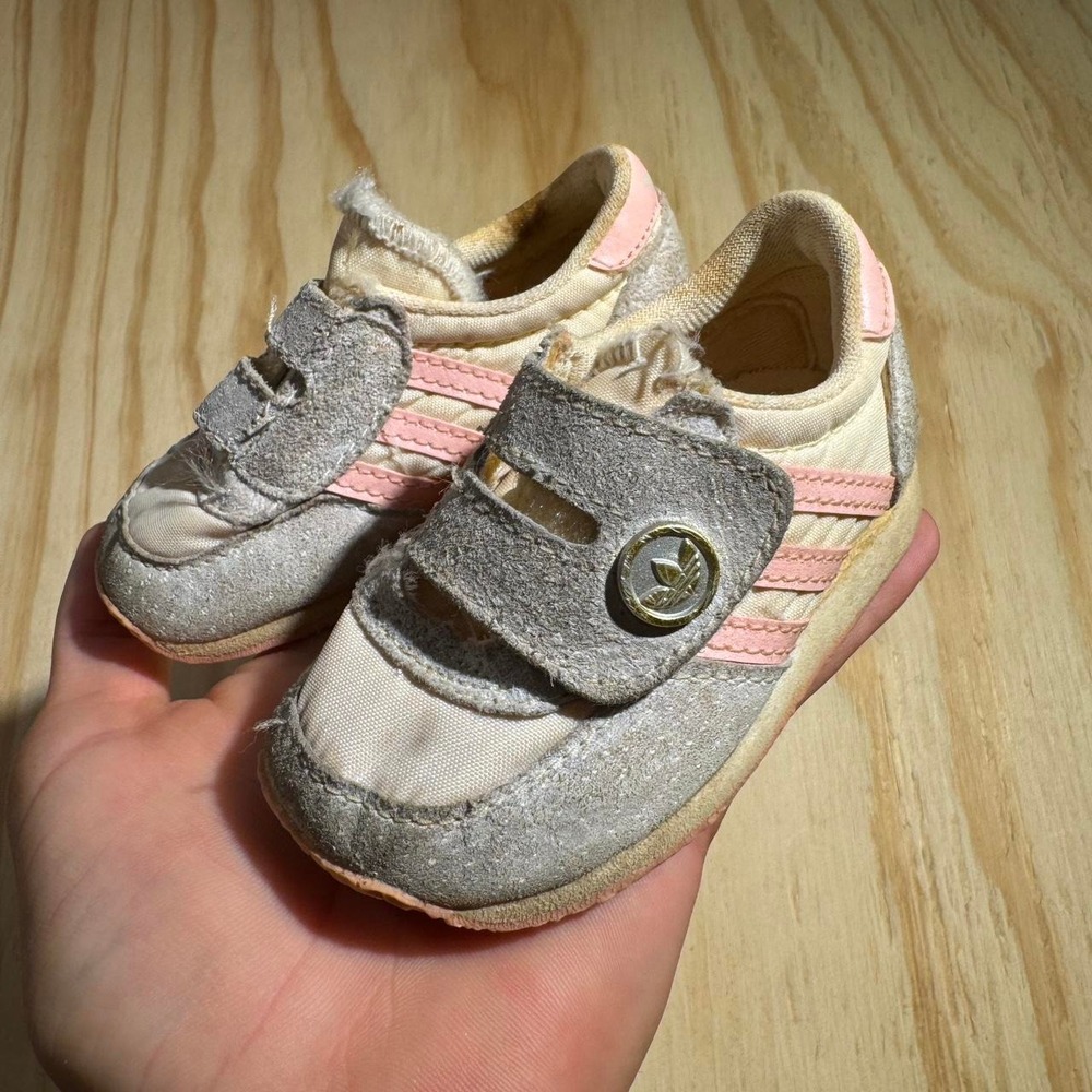 Vintage Adidas baby sneakers